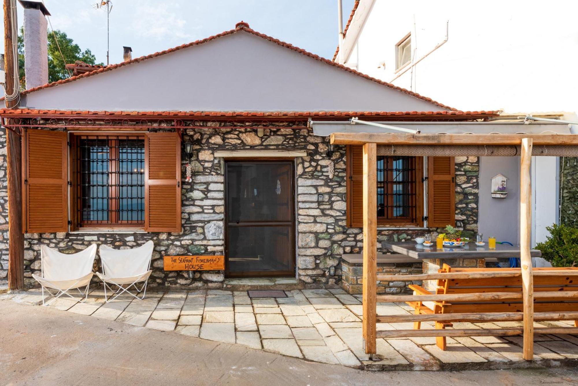 The Sea Front Fisherman'S House Kato Gatzea Exterior photo